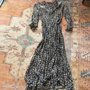 Anthropologie Wrap Maxi Dress by NAT